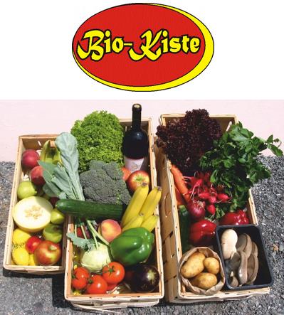 wöchentliche Lieferung der BIO-Produkte